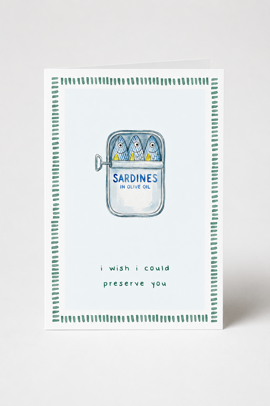 Greeting Card - Wish I Could Preserve You