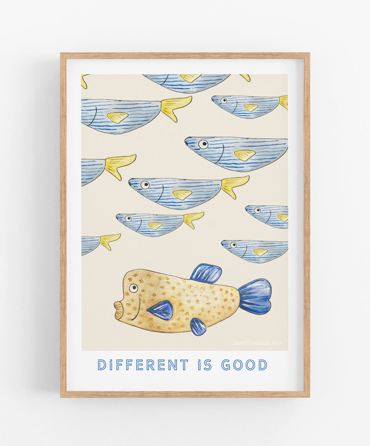 DIFFERENT IS GOOD - Fine Art Print