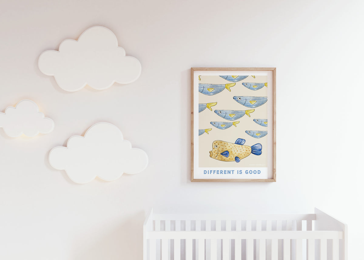 DIFFERENT IS GOOD - Fine Art Print