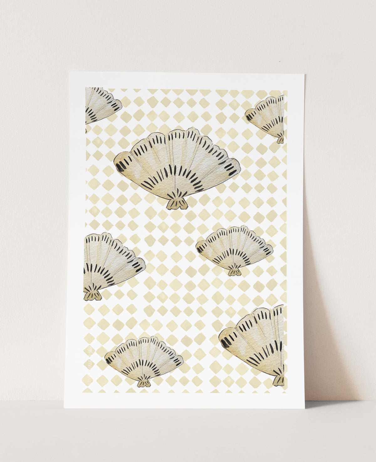 FANCY FAN SHELL - Fine Art Print