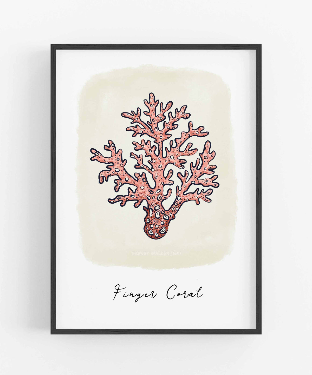 FINGER CORAL COLOUR - Fine Art Print