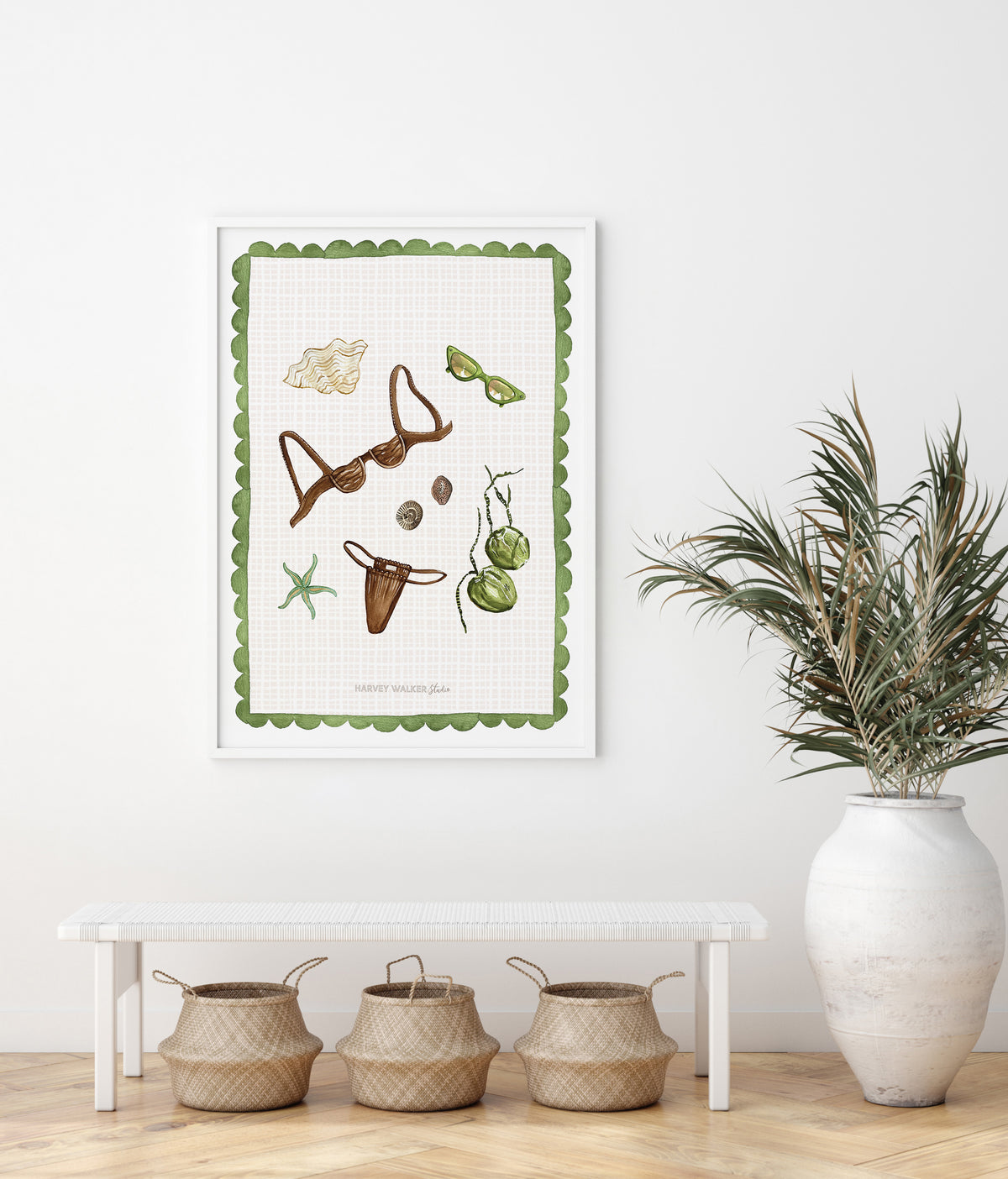 GREEN WITH ENVY_ BIKINI - Fine Art Print