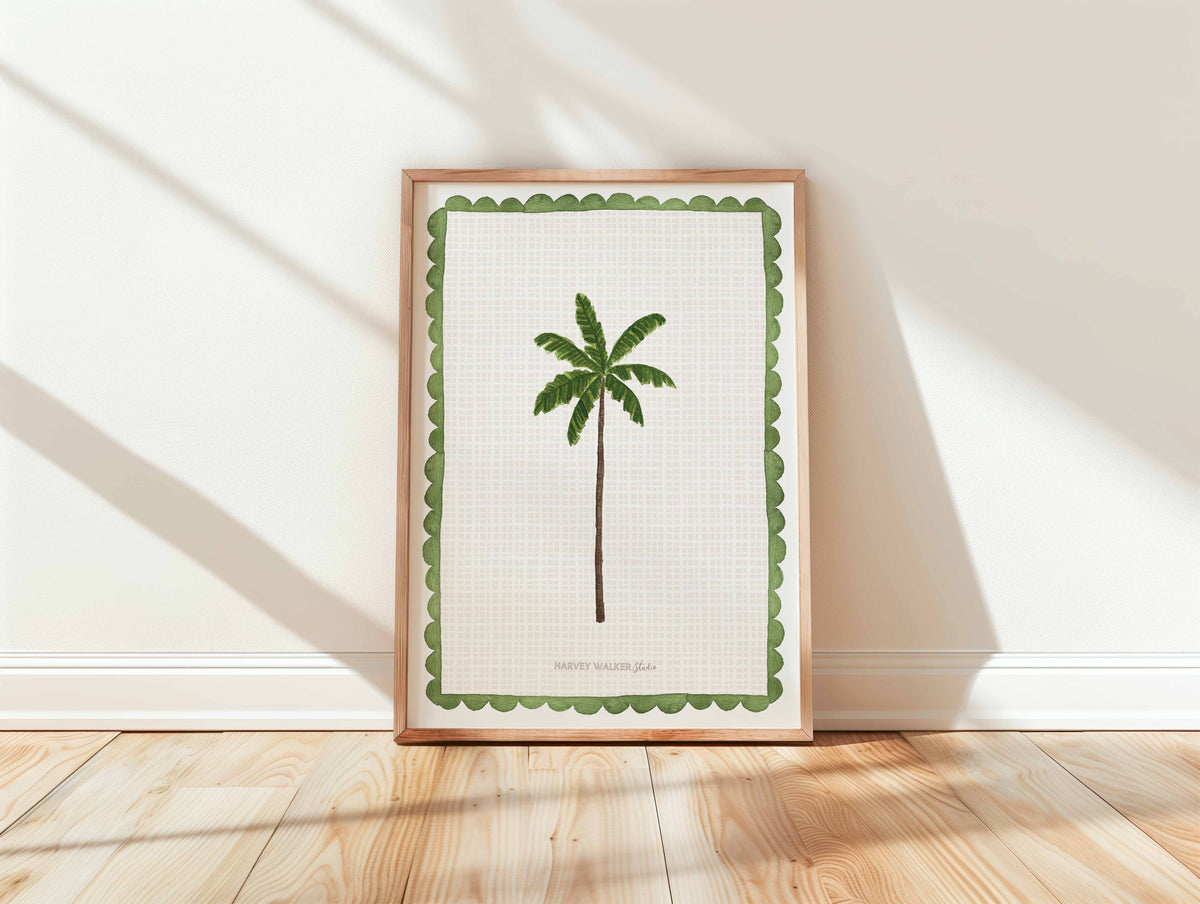 GREEN WITH ENVY_ PALM - Fine Art Print