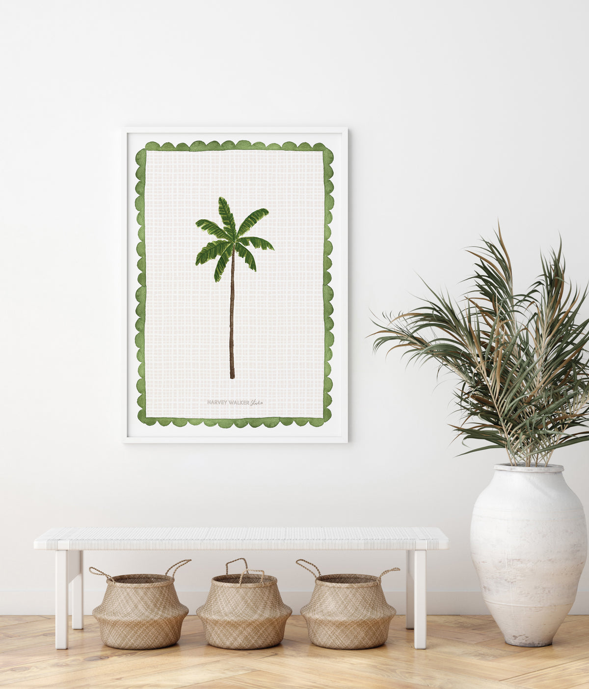 GREEN WITH ENVY_ PALM - Fine Art Print