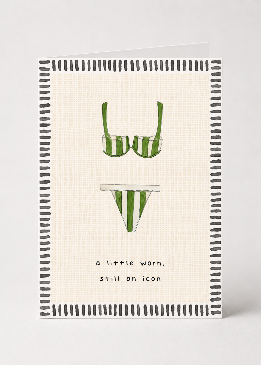 Greeting Card - A Little Worn, Still An Icon