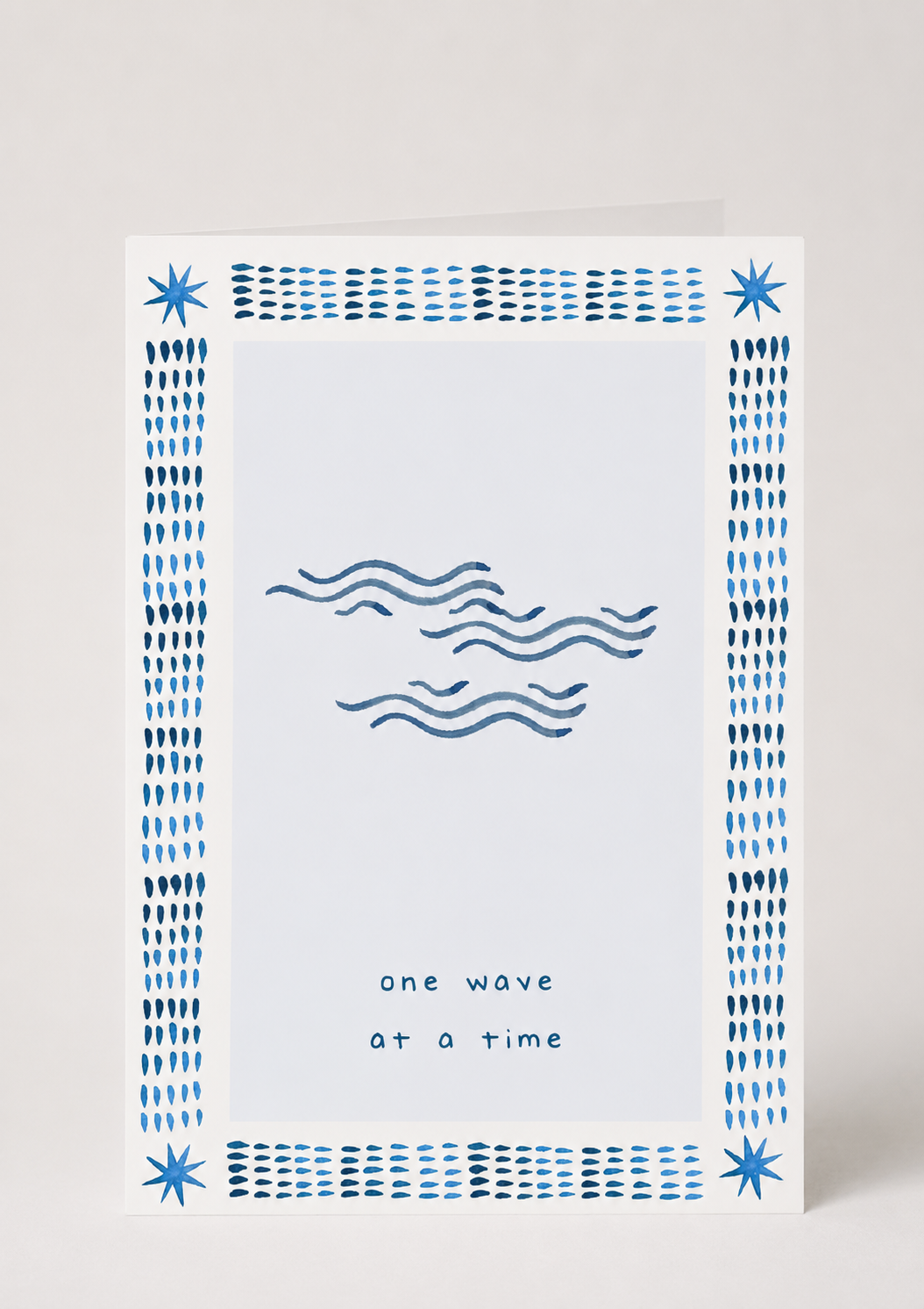 Greeting Card - One Wave At A Time