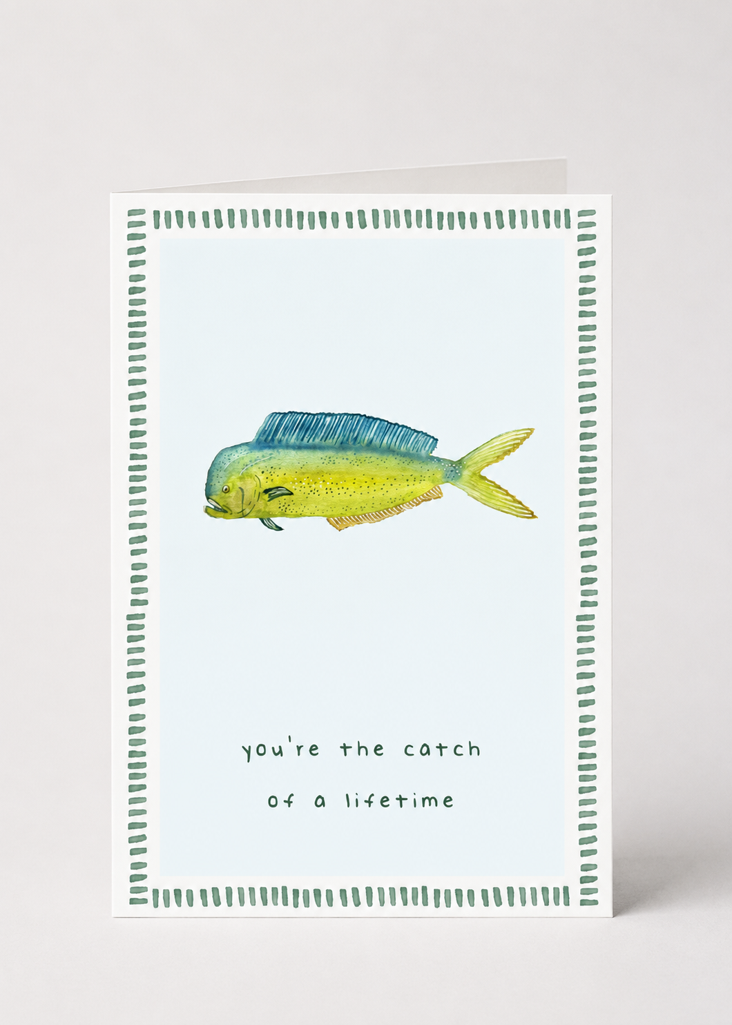 Greeting Card - The Perfect Catch