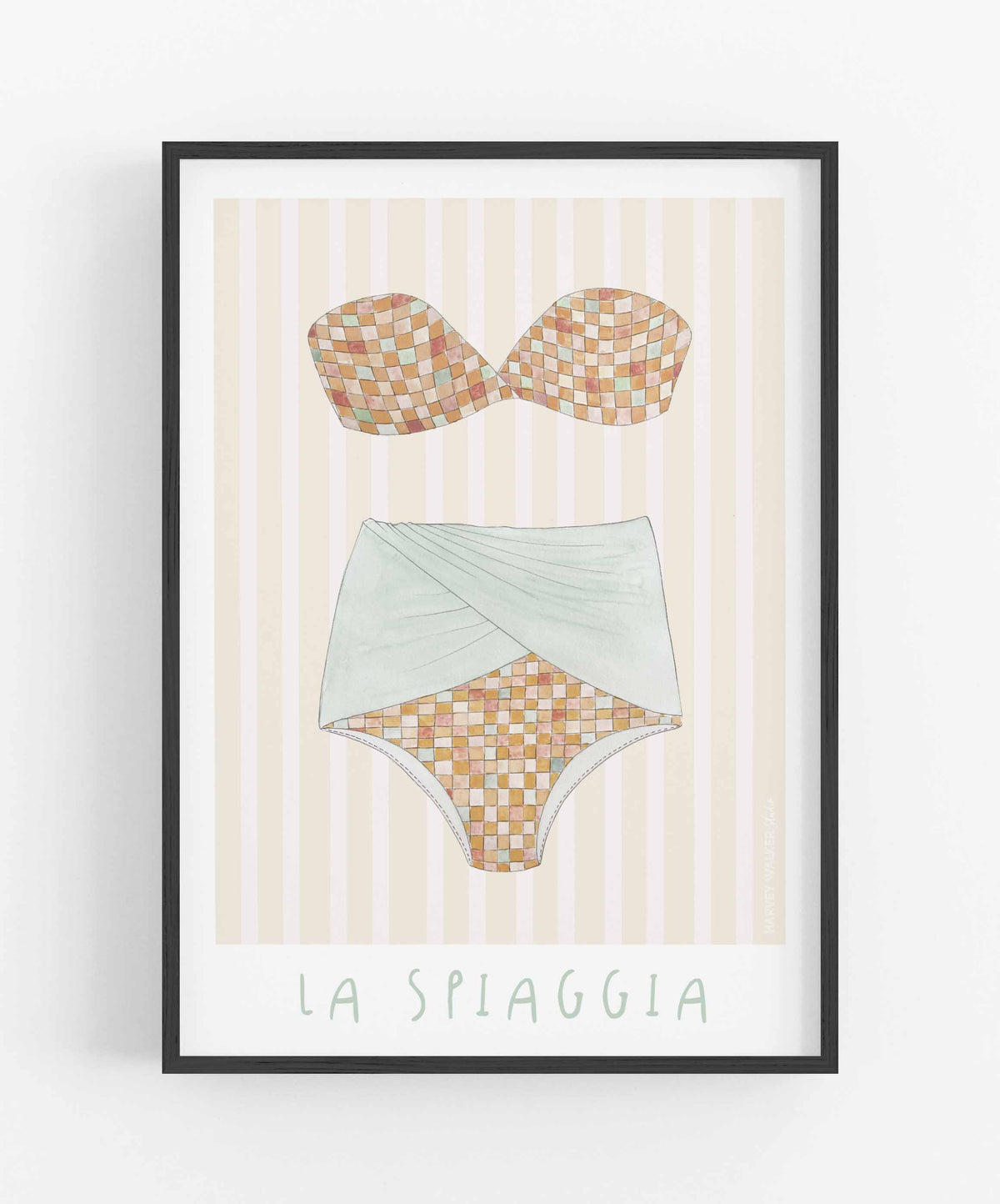 LA SPIAGGIA _ ORANGE - Fine Art Print