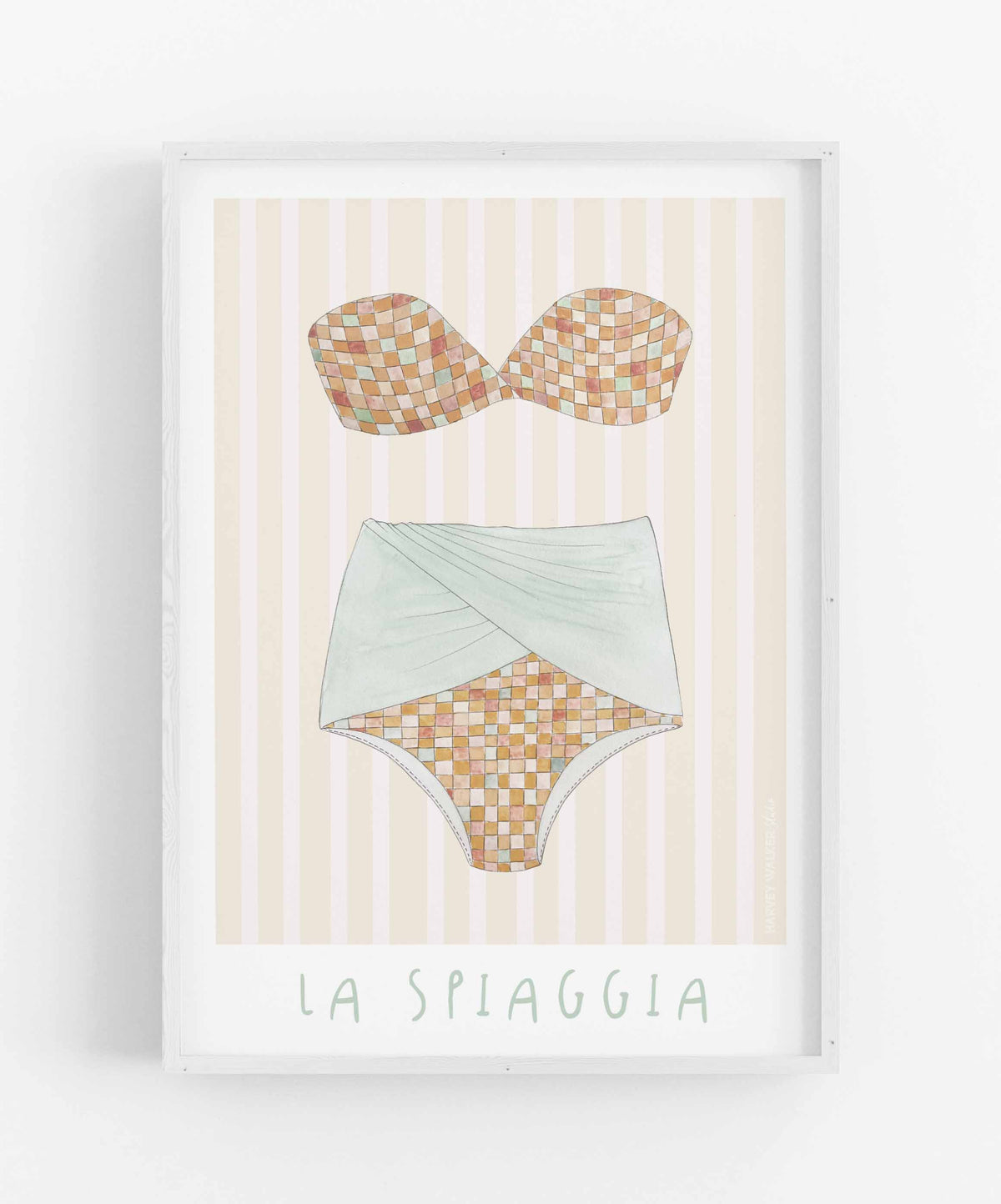 LA SPIAGGIA _ ORANGE - Fine Art Print