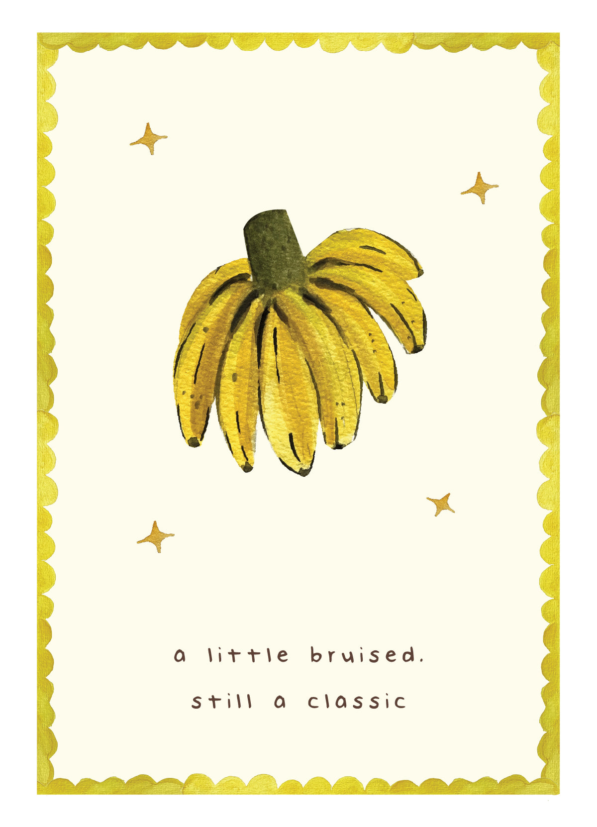 Greeting Card - Bit Bruised, Still A Classic