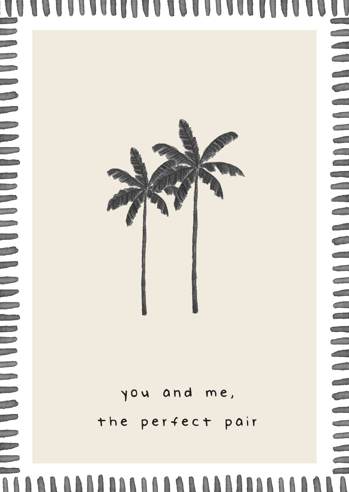 Greeting Card - The Perfect Pair