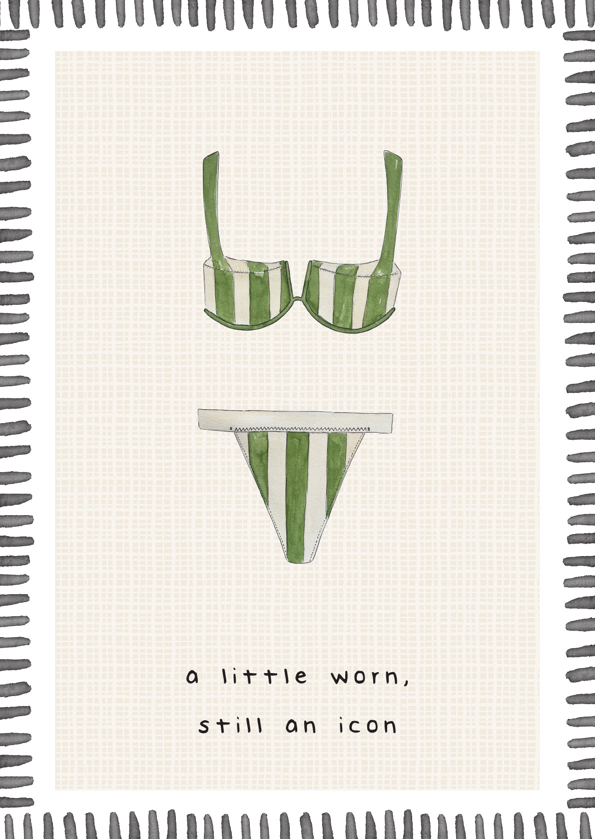 Greeting Card - A Little Worn, Still An Icon