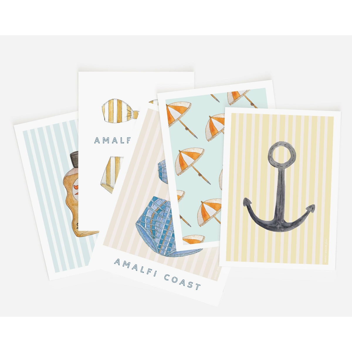 GREETING CARDS - Pack of 10 - Amalfi Coast