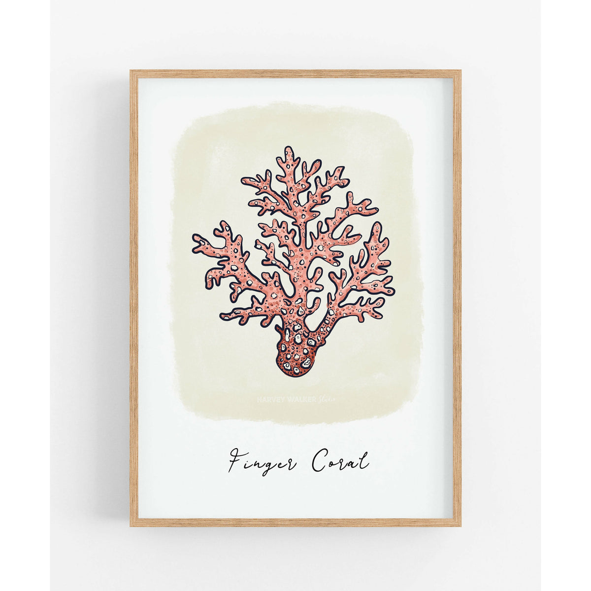 FINGER CORAL COLOUR - Fine Art Print