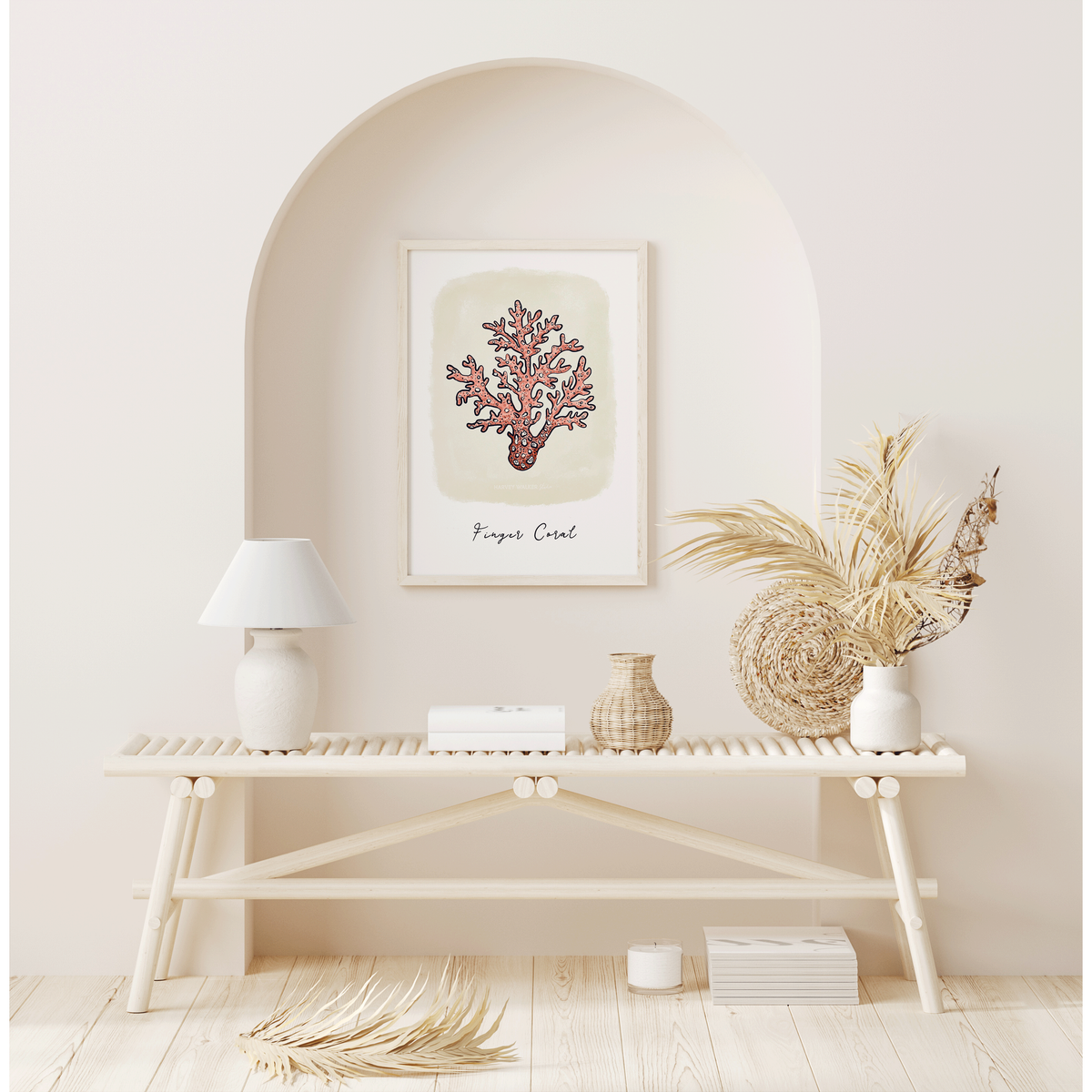 FINGER CORAL COLOUR - Fine Art Print