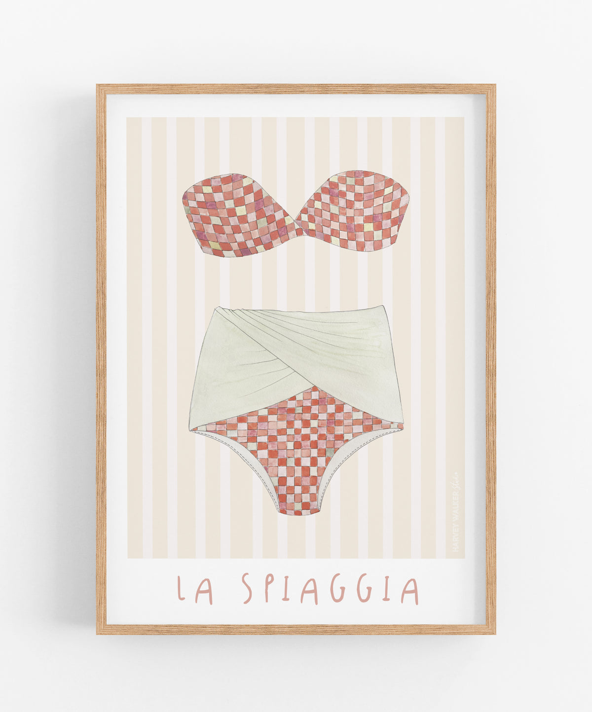LA SPIAGGIA _ PINK - Fine Art Print
