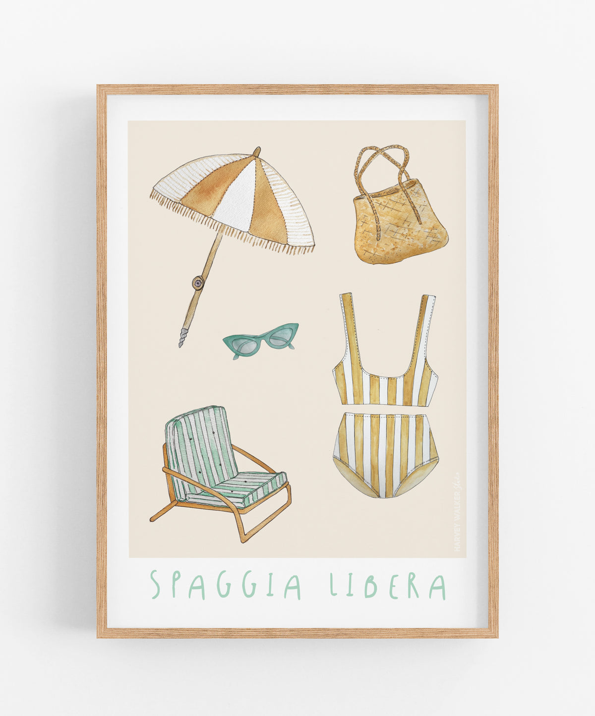 SPAGGIA LIBERA - Fine Art Print