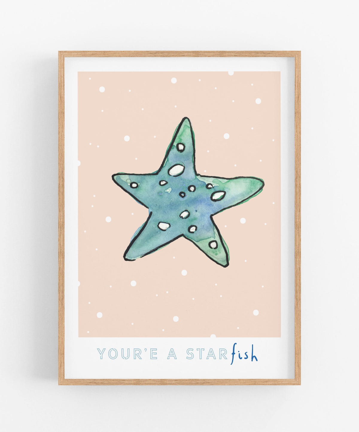 Starfish- Coral - Fine Art Print