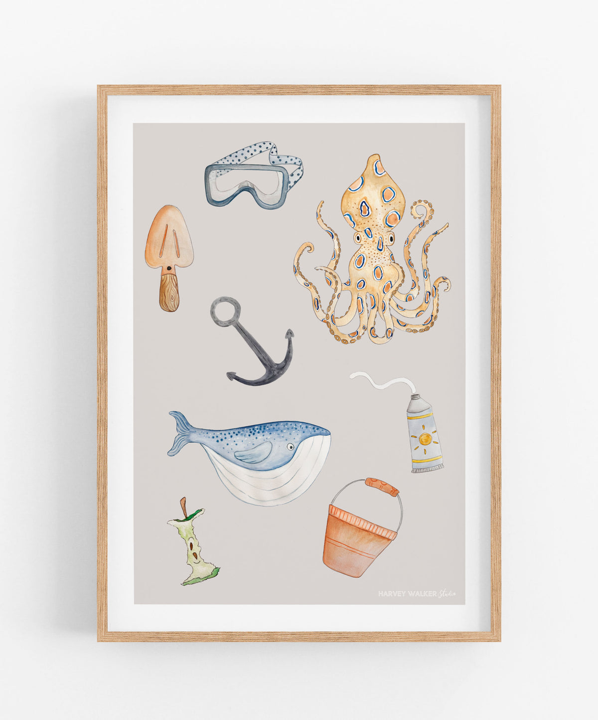 BEACH DISCOVERY - Fine Art Print