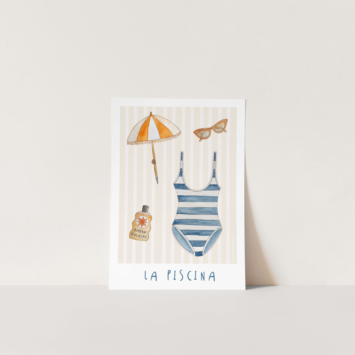 LA PISCINA - Fine Art Print